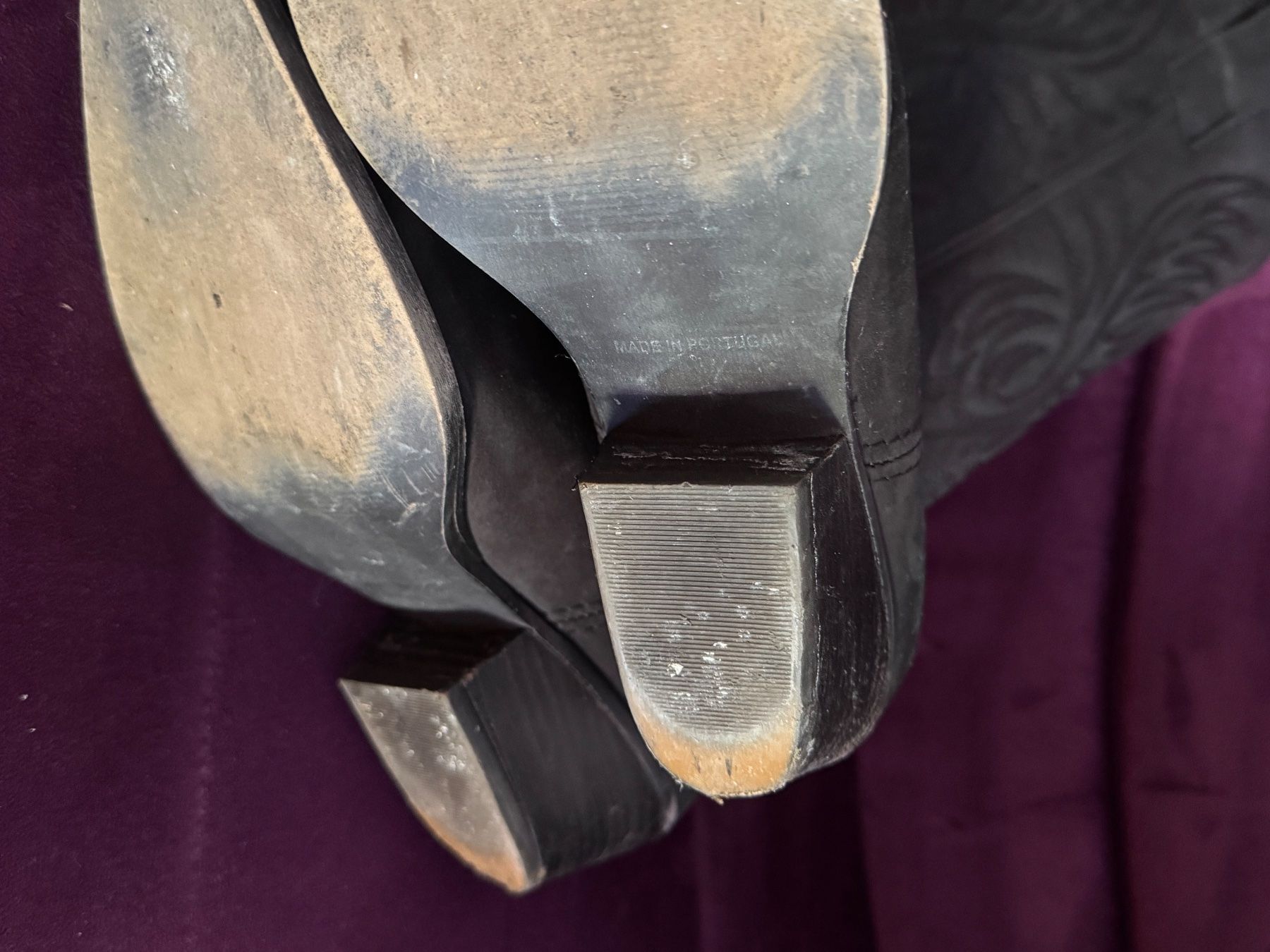 Damenschuhe: Black cowboy boots – Gebraucht aus Zürich von MagicStuff007 4