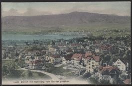 Zürich, mit Uetliberg vom Dolder aus  1910