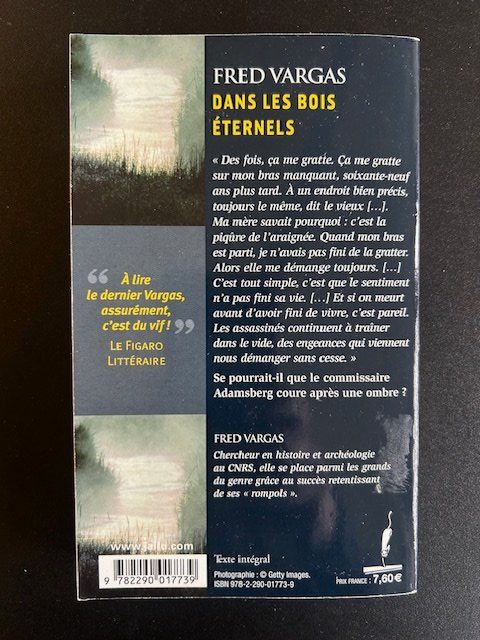 Bücher: Fred Vargas - Dans les Bois Éternels - Édition de poche – Gebraucht aus Chambésy von Luna1292 1