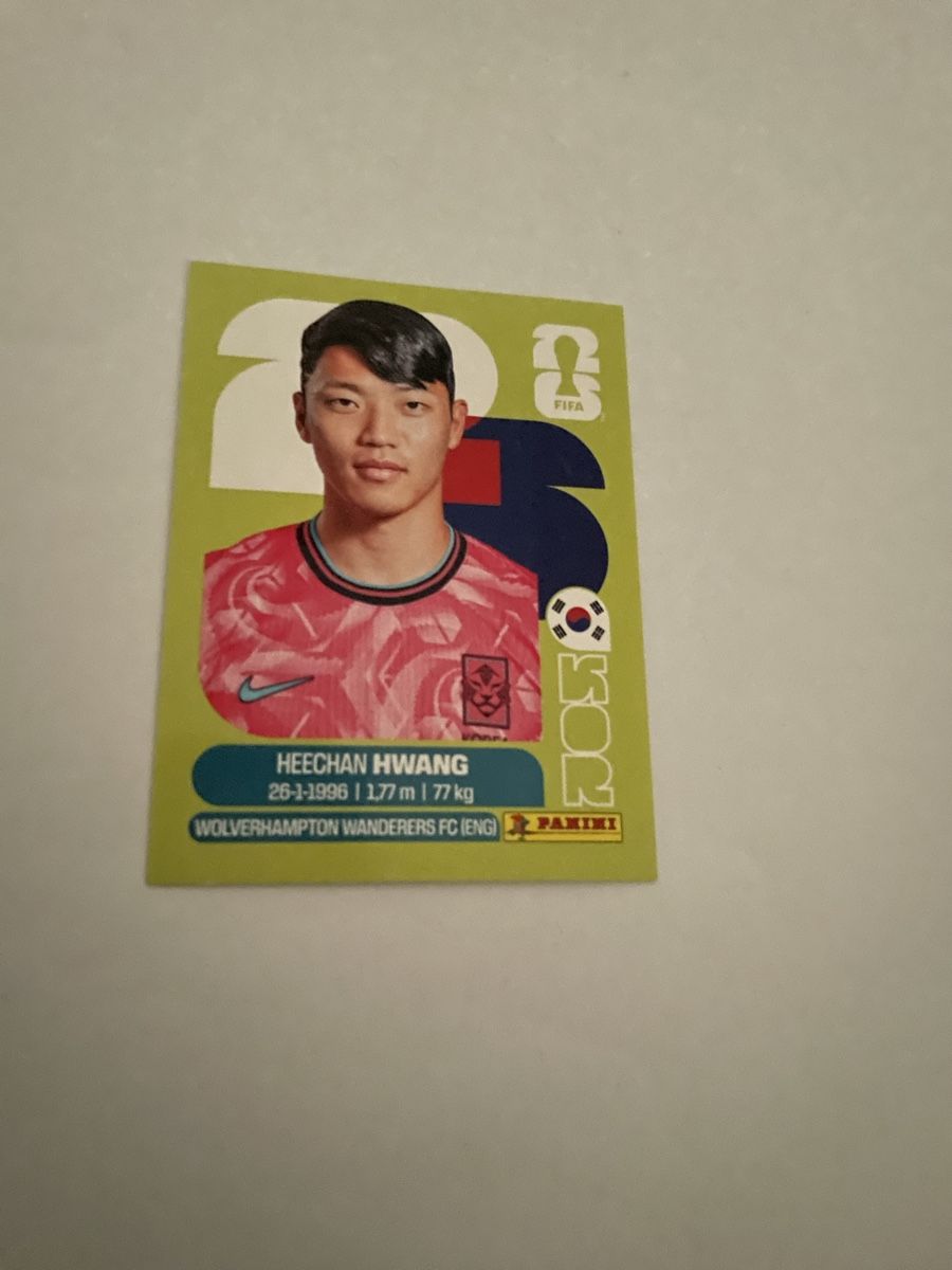 Panini Carte collezionabili: FIFA WM 2026 Heechan Hwang KOR 19 – Nuovo (secondo la descrizione) da Winterthur venduto da Cobraforce