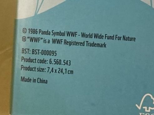 Coop Altro in Stoviglie & Bicchieri: WWF Glasflasche coop Trophy 0.6 Liter – Nuovo e nell'imballaggio originale da Wallisellen venduto da ASZT 3