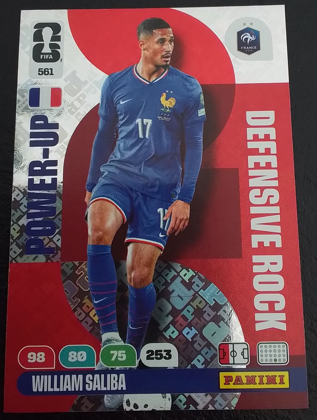 Panini Carte collezionabili: Panini - William Saliba -   POWER-UP – Usato da Wila venduto da Flashing_D