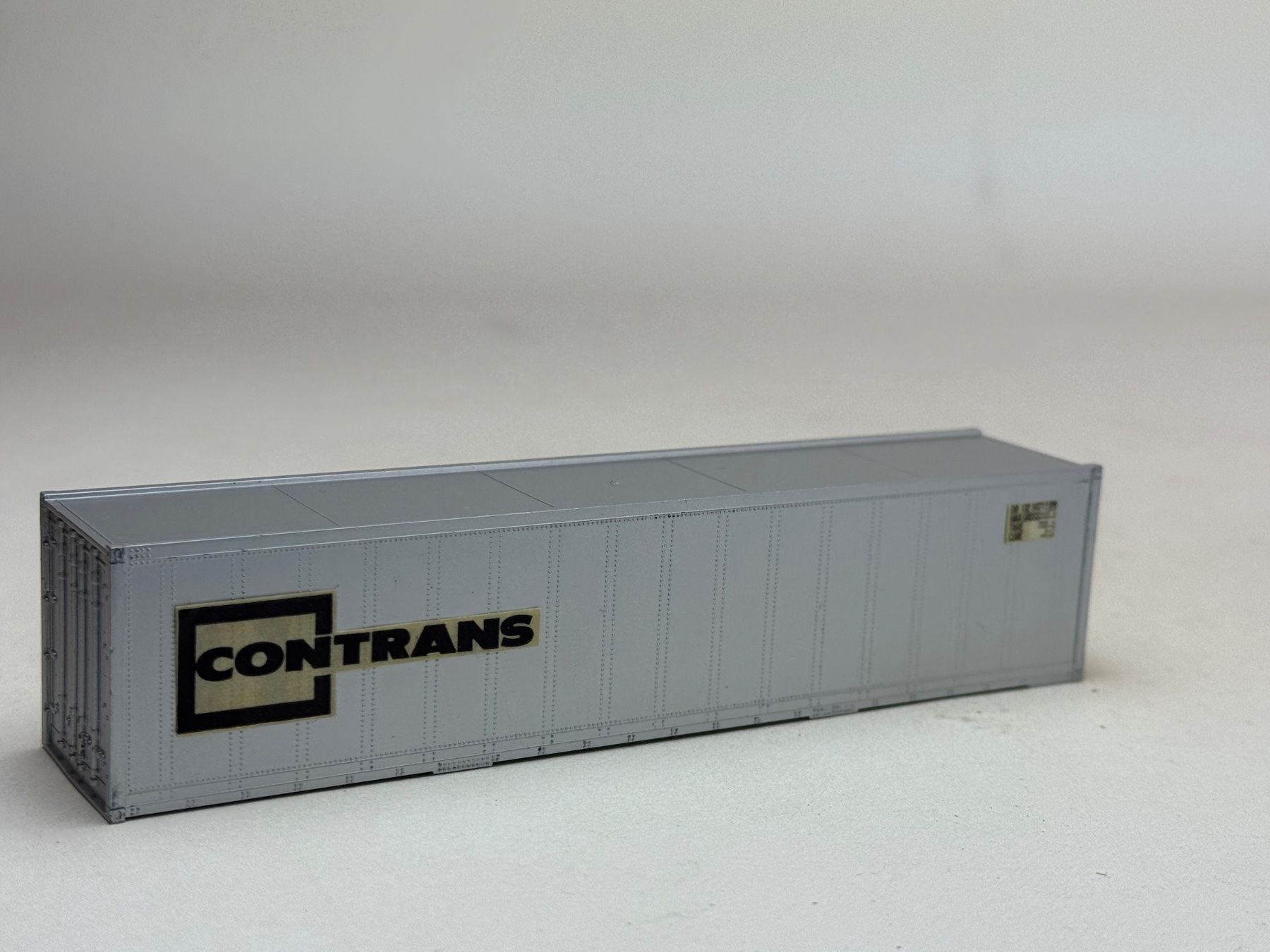 Modellini di ferrovie: EB- 40 Ft. Container Contrans silbern – Usato da Elm venduto da Wikmtz 1