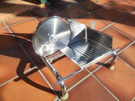 Vintage Manuelle Schneidmaschine 'Graef' Inox Rostfrei