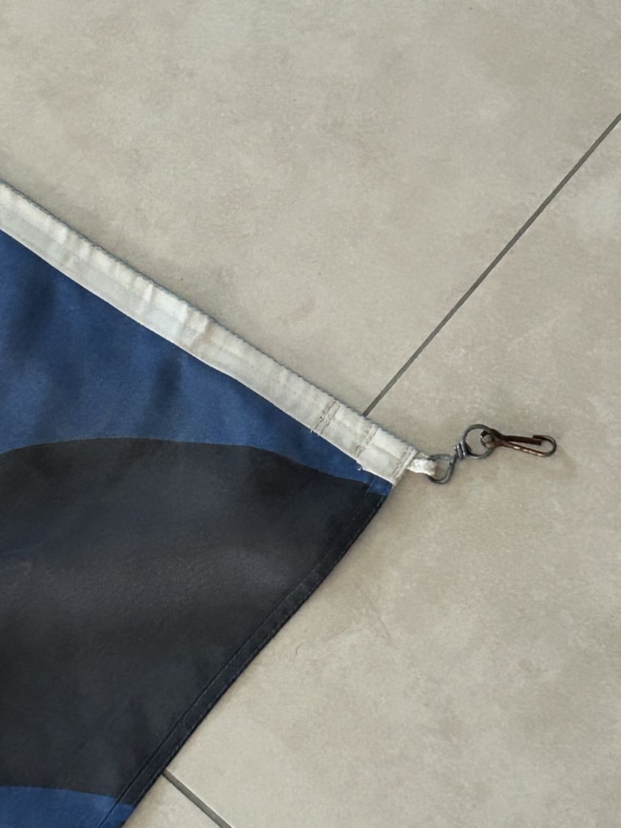 Fahnen: Grand drapeau du canton d’Argovie   – Gebraucht aus Thierrens von Bigla 4