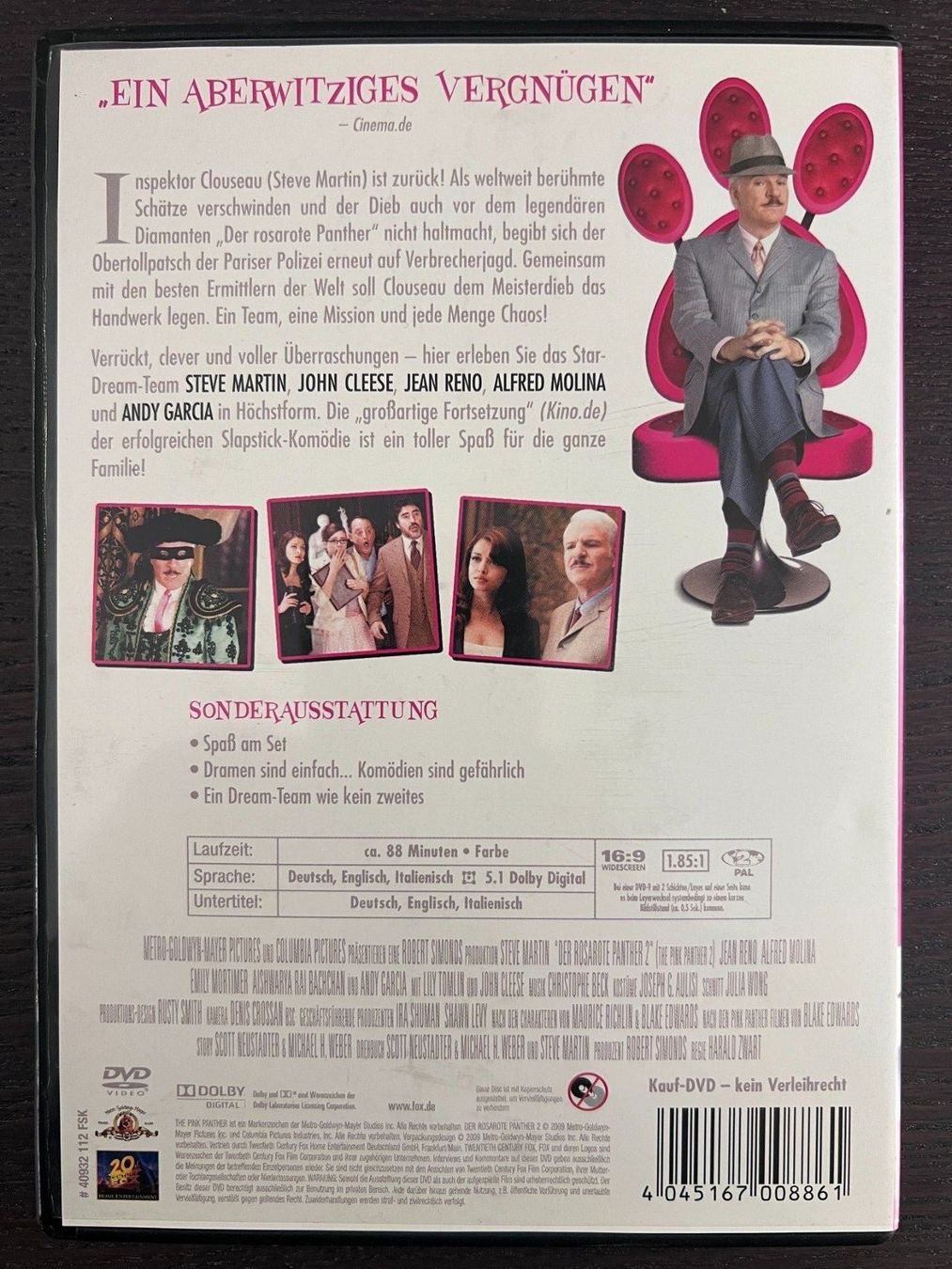 Tutti i DVDs: Der rosarote Panther 2 – Usato da Zürich venduto da FilmFreunde 1