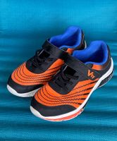 VTY Sneakers orange/noir/bleu sans laçage 36