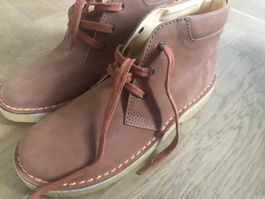 Ökoschuhe aus chromfreien Wildleder, Gr. 34, ungetragen