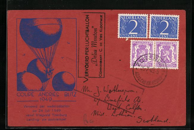 Photos & posters: Coupe Andries Blitz 1949, Stempel Ballon – D'occasion à Berlin par bartko-reher