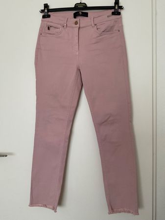 Pamela Henson BW Elasthan Hose Gr 38 zartrosa Neuwertig