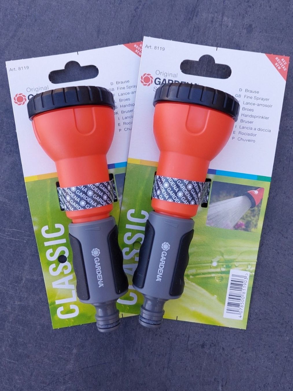 Gardena Tubi & Tubi flessibili: 2 Stk. Gartenbrause Classic Gardena NEU! – Nuovo e nell'imballaggio originale da Schongau venduto da lanobe