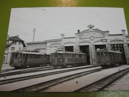 AK Bulle mit monumentalem Bahn Depot