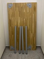Schreibtisch / Esstisch mit verstellbare Beine 141x81x2,5cm