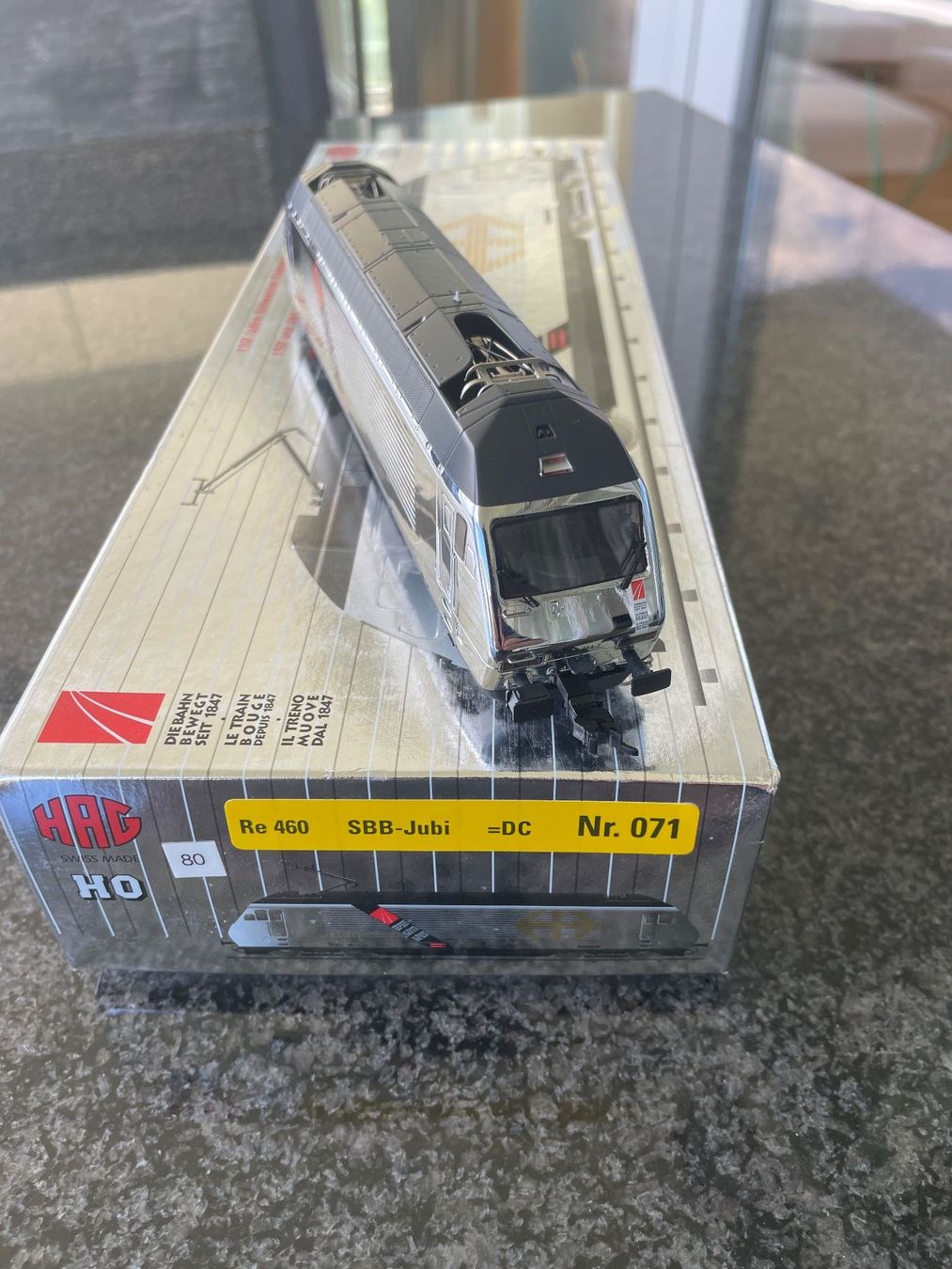 Hag Modellini di ferrovie: HAG Re 460 SBB Jubi – Usato da Horgen venduto da otto490