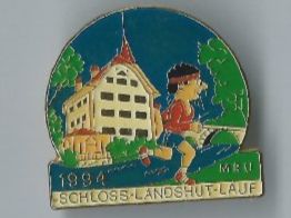 Plaketten & Abzeichen: Schloss-Landshut-Lauf - Pin – Gebraucht aus Zürich von t24_de