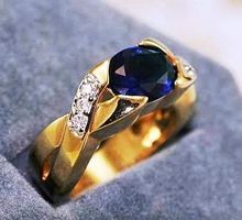 5,00 CT - Saphir CZ & CZ / 55 (RG-101)