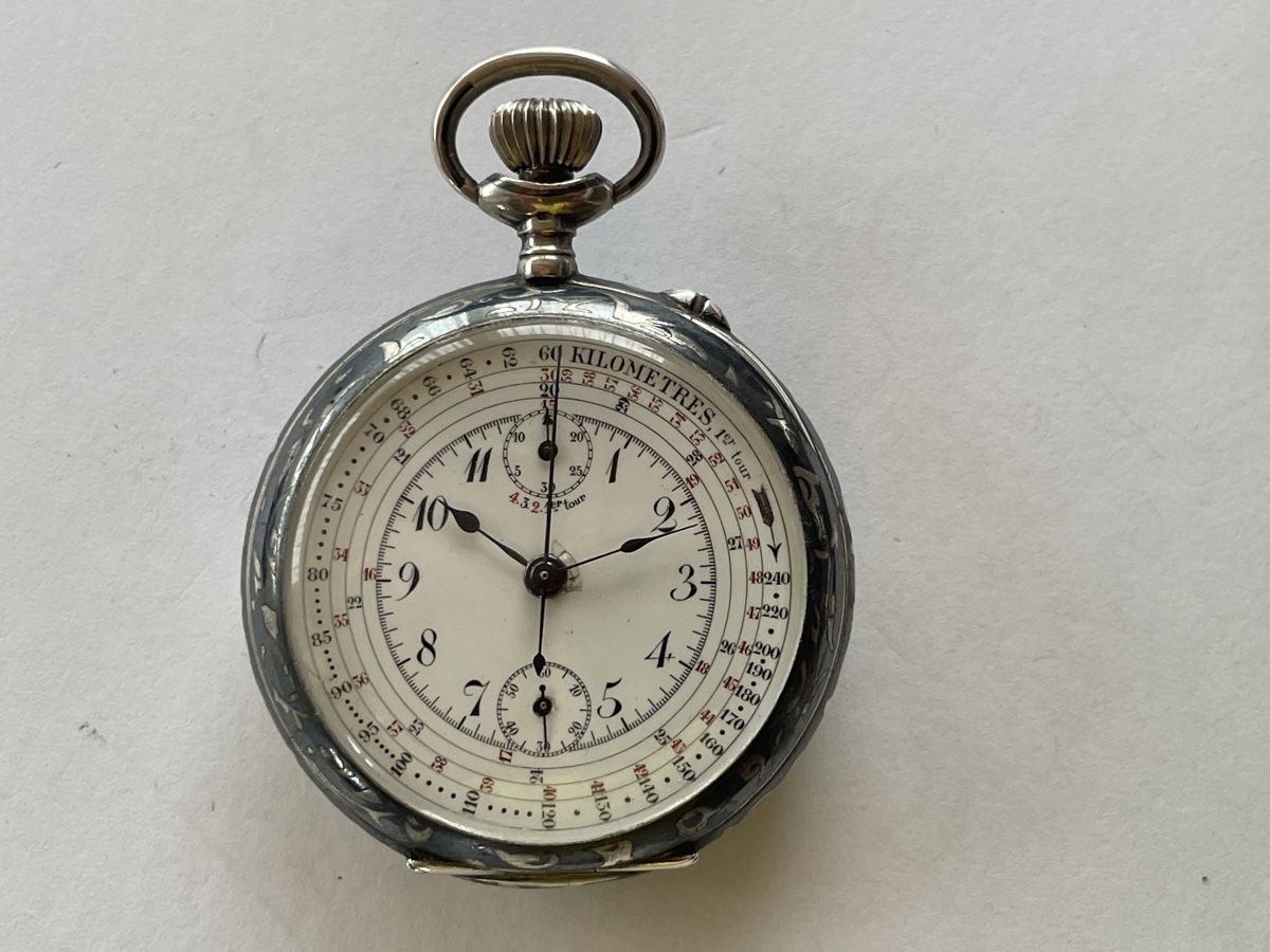 Universal Genève Uhren: Antike Taschenuhr Chronograph Universal  – Gebraucht aus Seedorf BE von Uelis54
