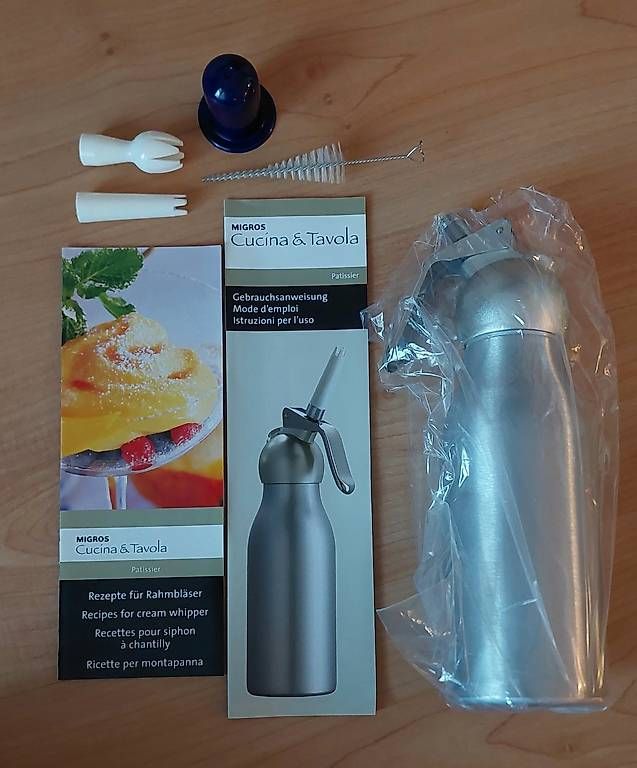 Elettrodomestici da cucina: Rahmbläser Professional NEU – Nuovo e nell'imballaggio originale da Gwatt (Thun) venduto da ARC_TERYX 1