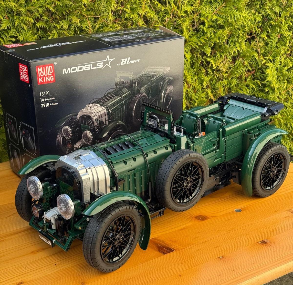 Bentley Modellini d'auto: Mould King 13191 Bentley Blower, top – Usato da Melchnau venduto da Fishel