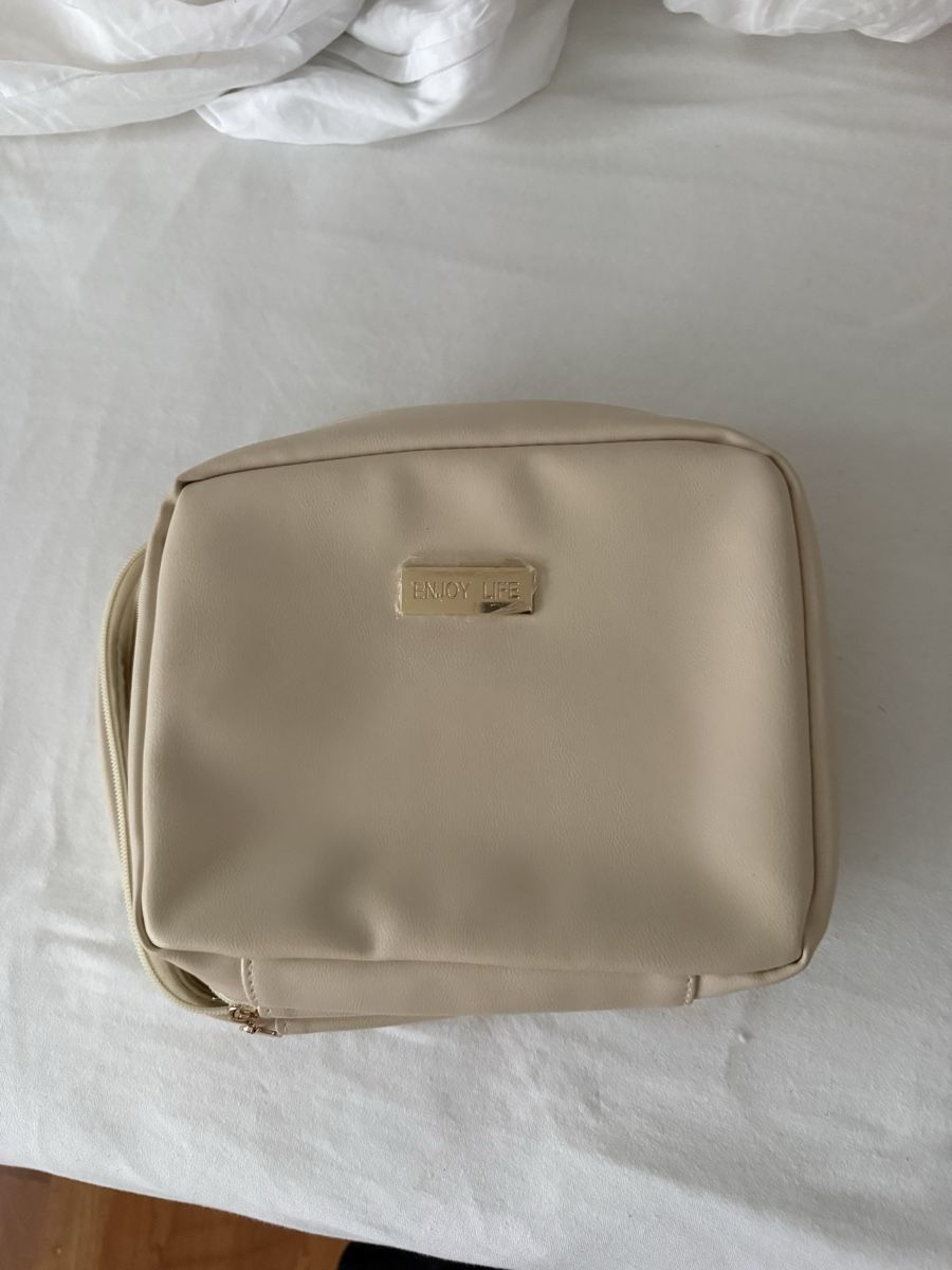 Custodie per cosmetici: Kosmetiktasche/Reisetasche - Beige – Usato da Dietlikon venduto da lizz.yy
