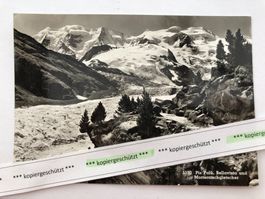 Piz Palü mit Morteratschgletscher alt AK