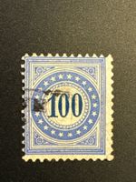 1882, Faserpapier, Type II, 9. Auflage, ZNr. 13K, gestempelt