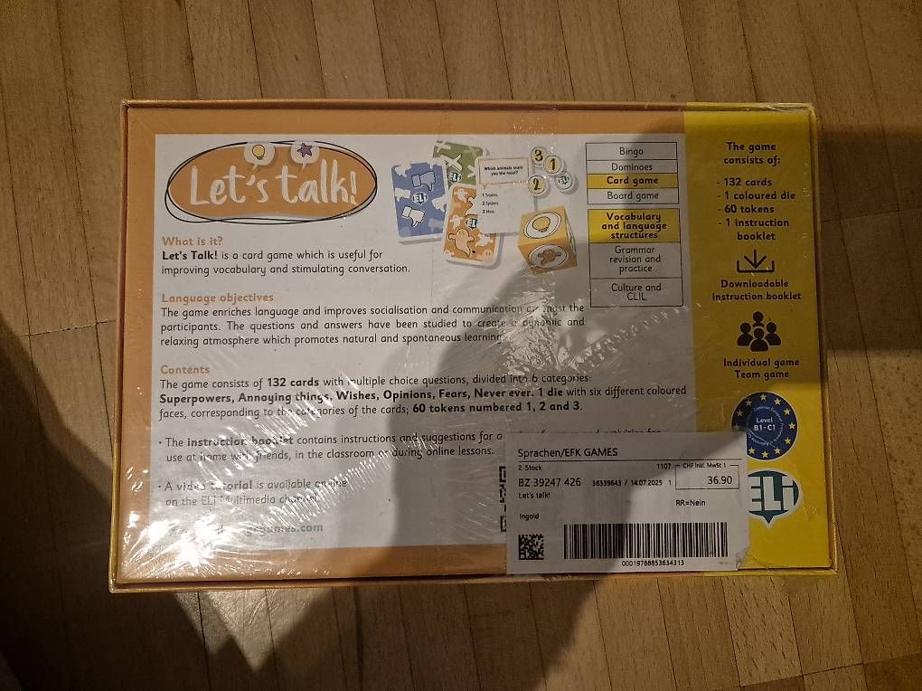 Giochi: Lernspiel Englisch, Let's talk!  OVP – Nuovo e nell'imballaggio originale da Bern venduto da grisu_79 1