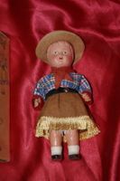 (75) Alte  "Tanz" Figur zum Aufziehen West Germany ,40er/50e