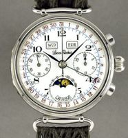Lucien Rochat Chronograph Valjoux 7733 Silber - full set