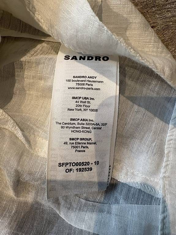 Top: Sandro Top Size 1 / 36 – Usato da Herrliberg venduto da jil_y77h 3