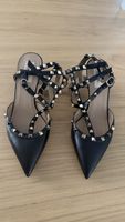 Original Valentino Pumps schwarz Leder Grösse 40