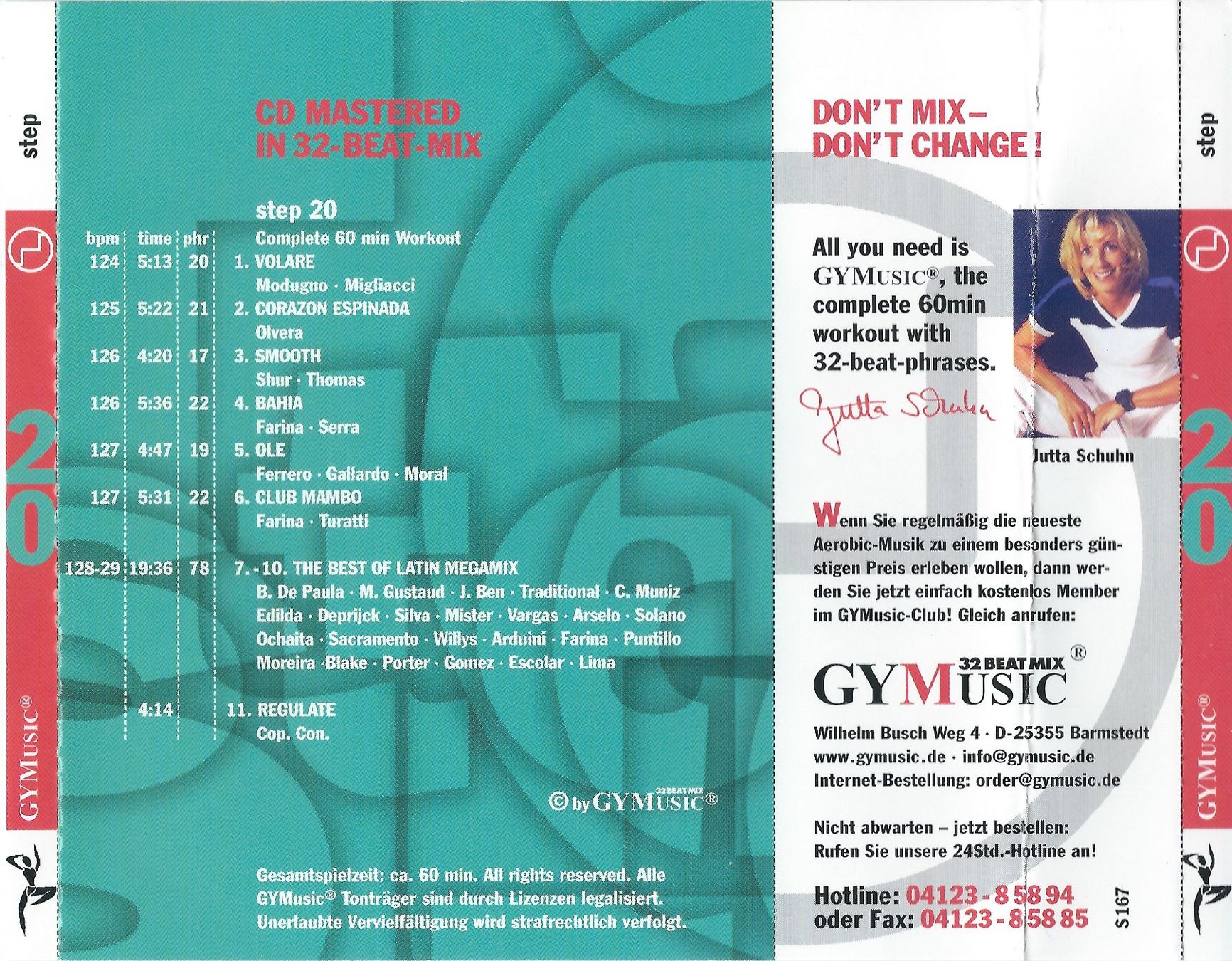 CD: Gut erhaltene Latin-CD "step 20", Vol. 26 – Usato da Steinhausen venduto da rasuni 2