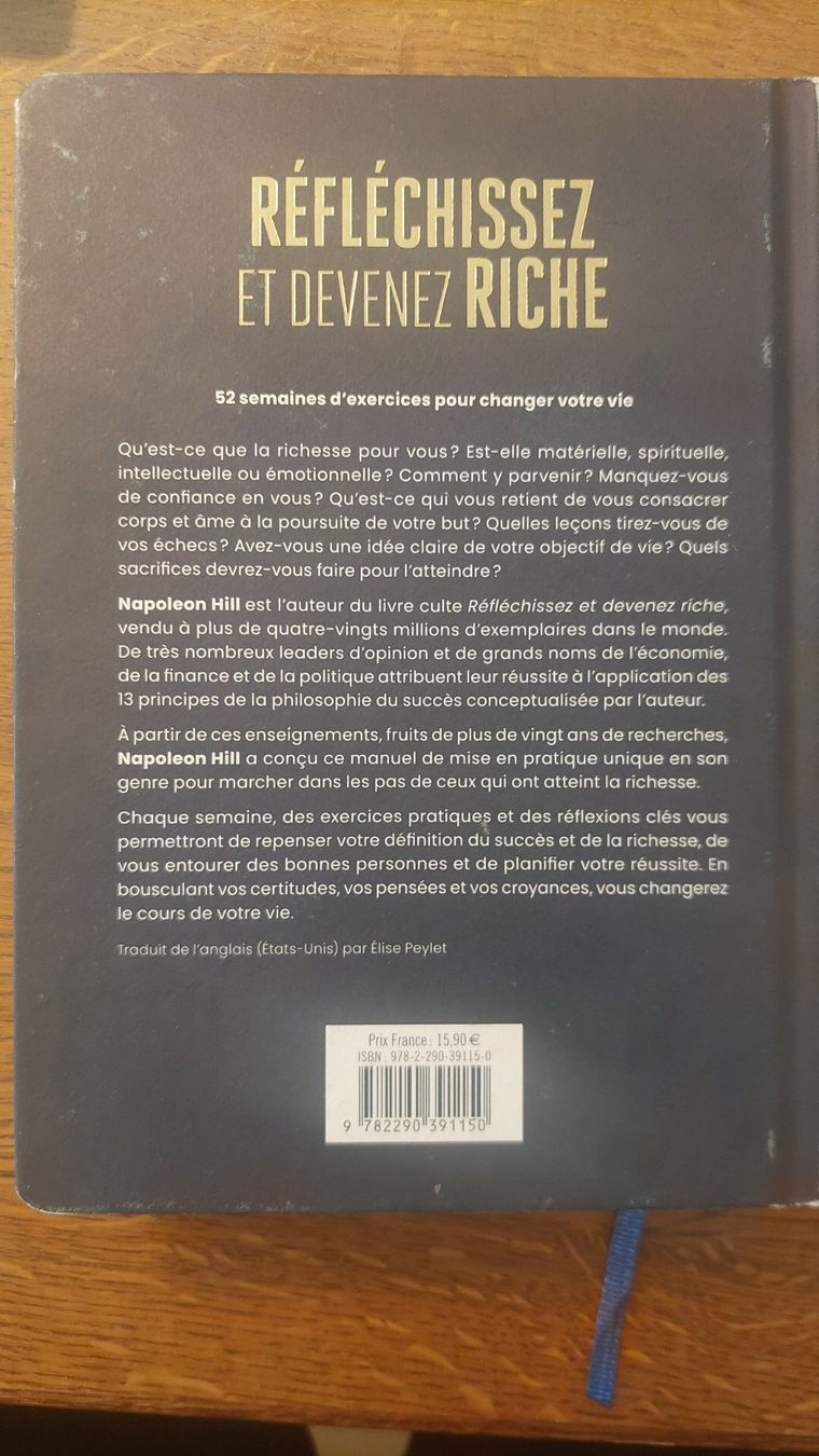 Libri: Réfléchissez et devenez riche – Usato da Bassins venduto da Dyva80 1