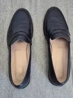 Navyboot Loafer Leder Blau, Grösse 40