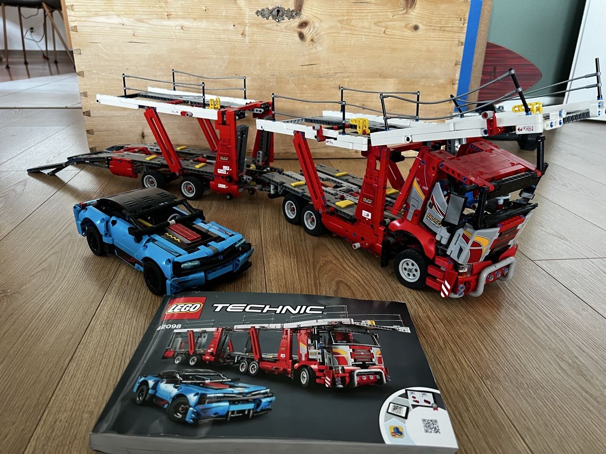 Lego Kit di costruzioni: Lego Technik 42098 Autotransporter – Usato da niedergösgen venduto da xiquinha