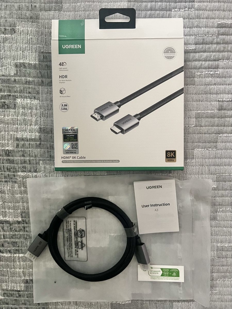Ugreen Adaptateurs: Ugreen HDMI 8K câble – Neuf (Voir description) à Lausanne par luciano_RIC1