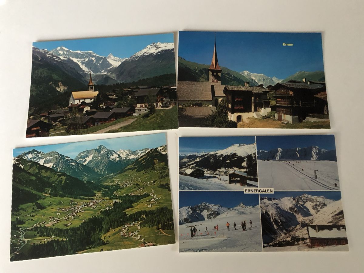 Cartes postales: 16 versch. Ansichtskarten aus ERNEN VS – Neuf (Voir description) à Lufingen par Rac0 3