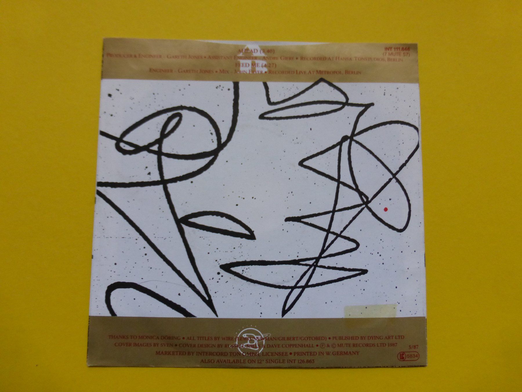 Dischi in vinile: Wire – Ahead – Usato da Zürich venduto da Swiss57 1
