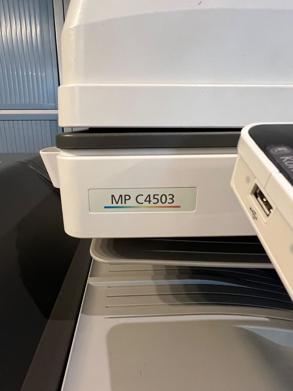 Drucker: Gestetner MP C4503 – Farb-Multifunktionsdrucker – Gebraucht aus Arnegg von tam_8b7x 1