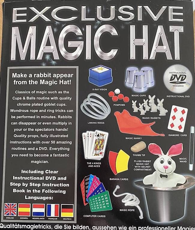 Jeux: Jeu de magie/set de magicien – D'occasion à Poliez-le-Grand par Mims82 2