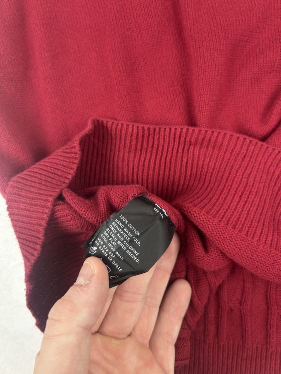 Pull sans manches rouge Nautica, taille L 9