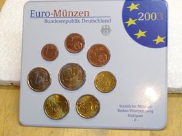 Münzsätze Euro 2003 Stuttgart (F), Neu