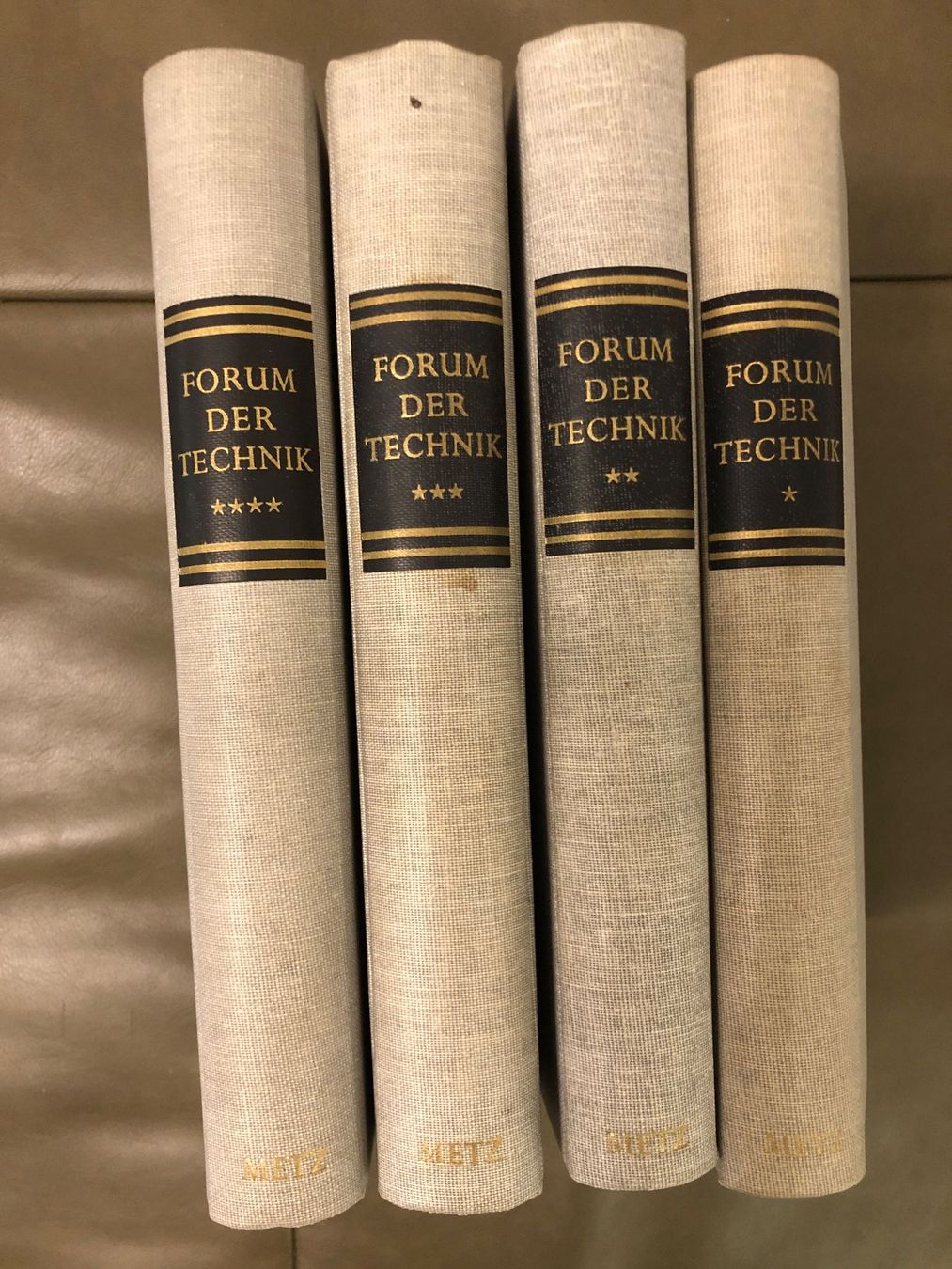 Bücher: 4 x Bücher Forum der Technik – Gebraucht aus Nunningen von anclaudia