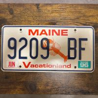 🇺🇸 U.S. Autoschild - Maine 9209 BF - ORIGINAL