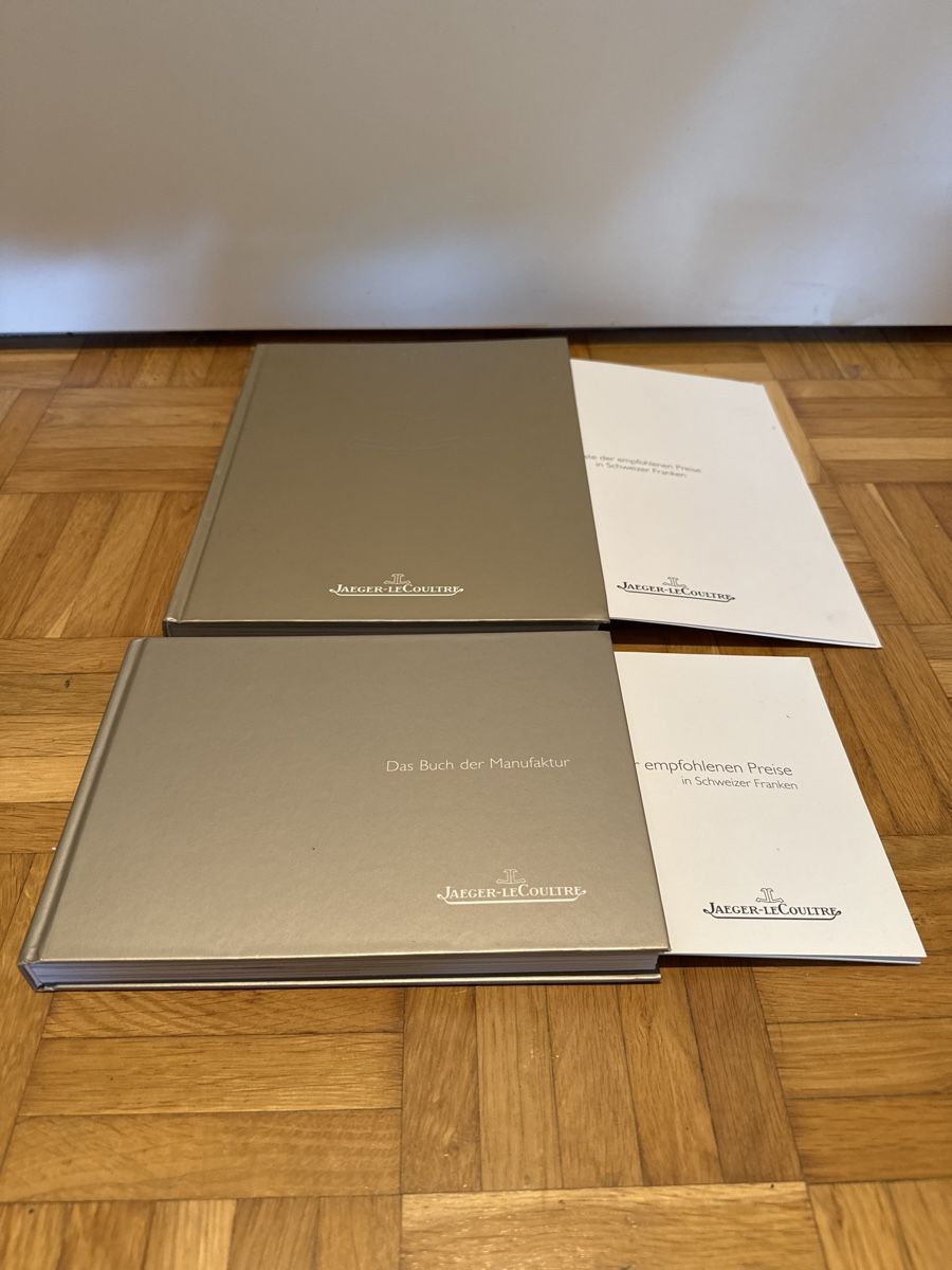 Jaeger-Lecoultre Orologi: 2x Jaeger-Le Coultre Bücher – Usato da Buttikon SZ venduto da Micha1307 3