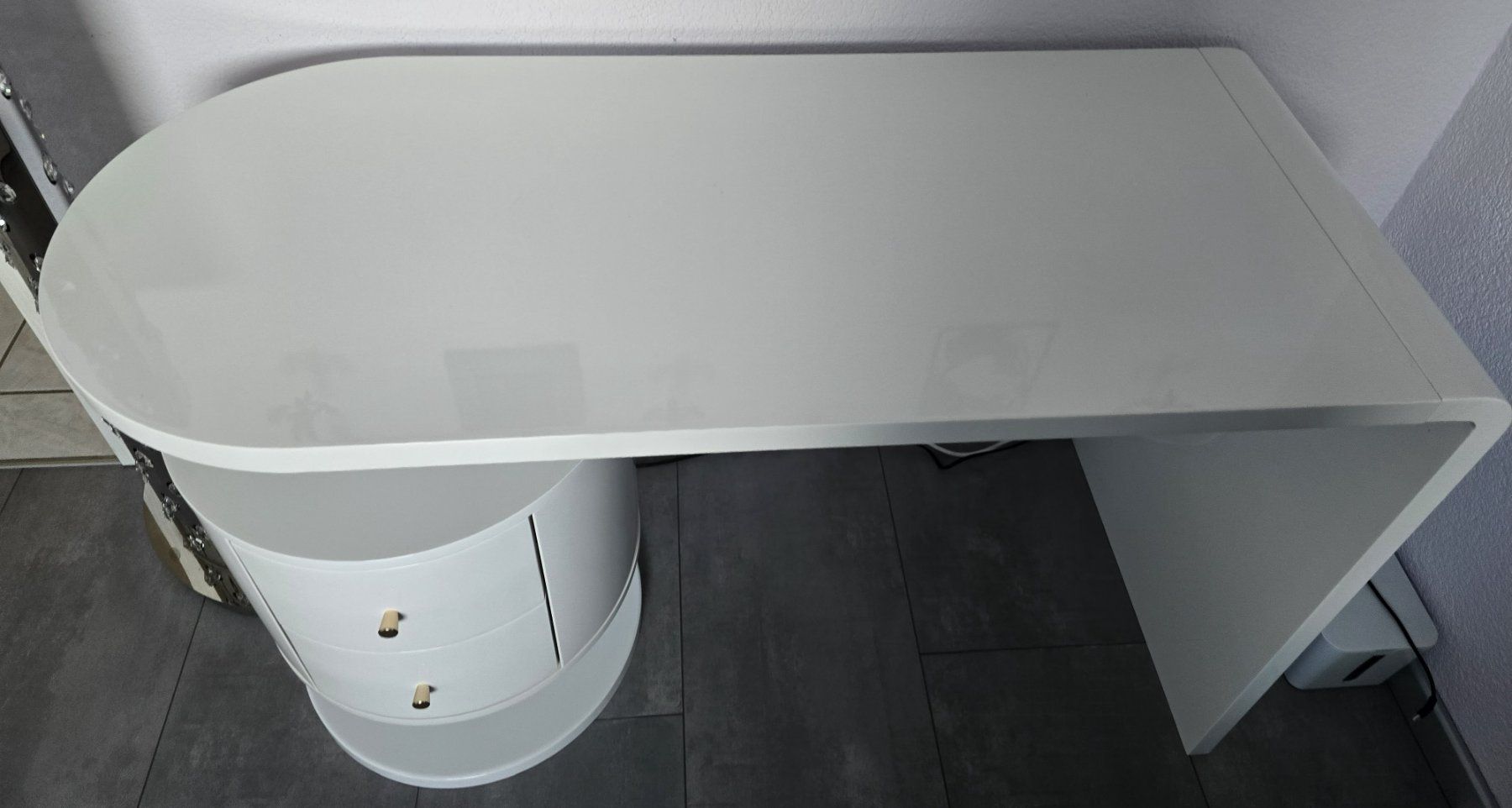 Tavoli da trucco: Schminktisch Lara Weiss Hochglanz – Usato da Derendingen venduto da steven63 3