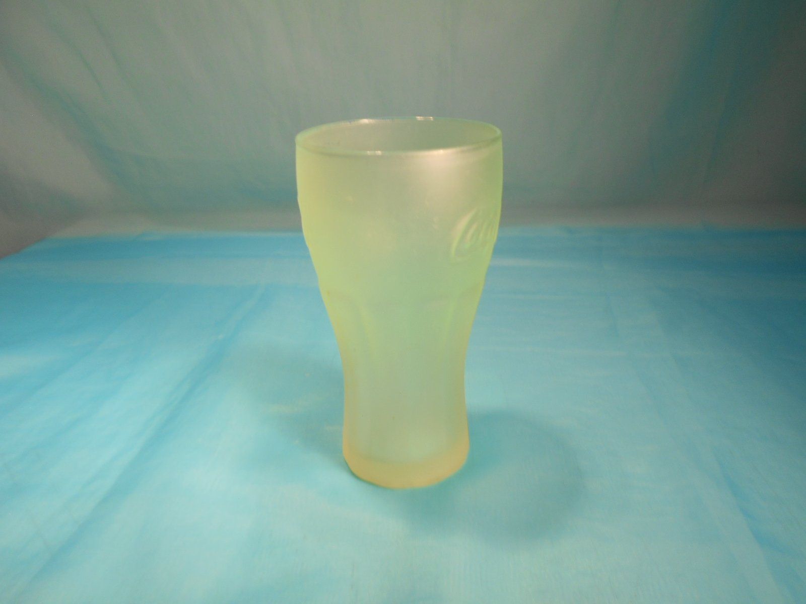 Coca-Cola Bicchieri: CocaCola Glas, neongrün – Usato da Bellach venduto da JingleCherry 1
