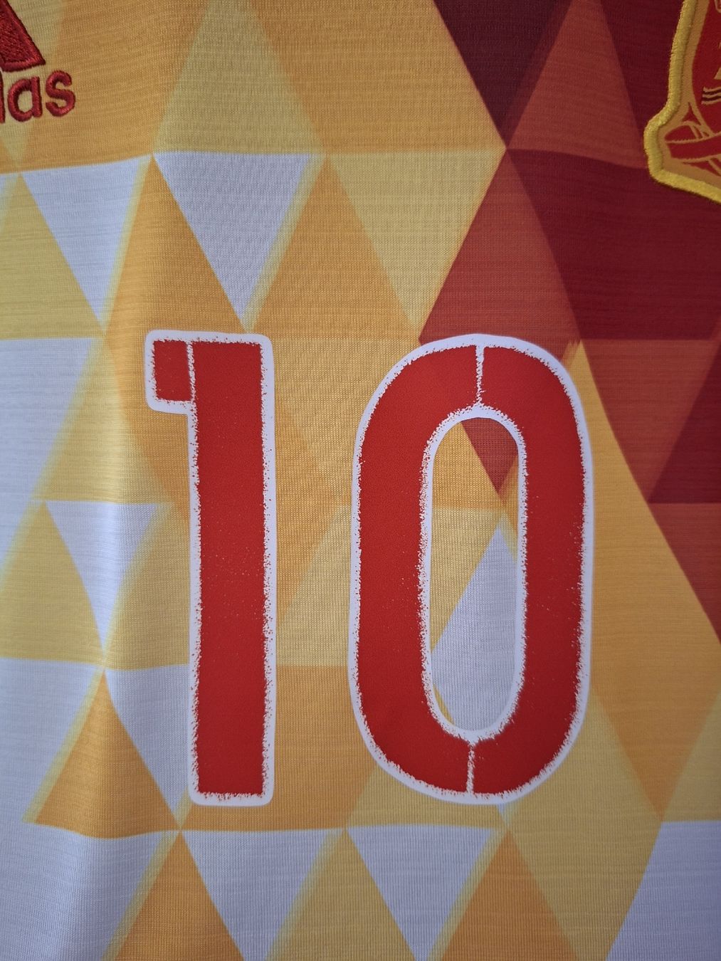 Adidas Canottiere & Pantaloni: FABREGAS #10 Original Spain 2016-17 Away Trikot – Usato da St-Léonard venduto da SwissDealsJersey 3