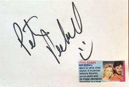 Peter Reckell Autogramm signiert Karte m.Bild 10x15cm
