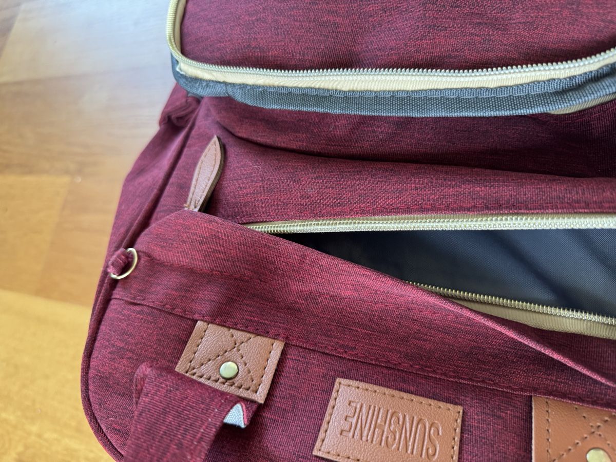Zaini: New Diaper Backpack - Burgundy – Nuovo (secondo la descrizione) da Adliswil venduto da bar_lw2m 3